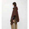 Capa con capucha de cachemira