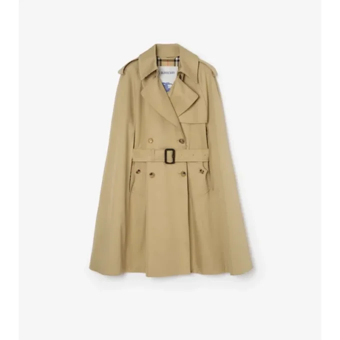 Capa trench Belmont de Gabardine