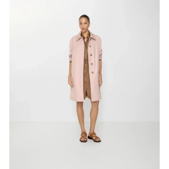 Car Coat de gabardina Tropical Gabardine de largo medio
