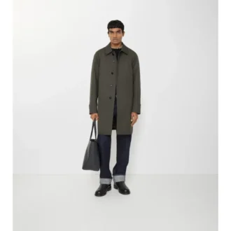 Car Coat de gabardina Tropical Gabardine de largo medio