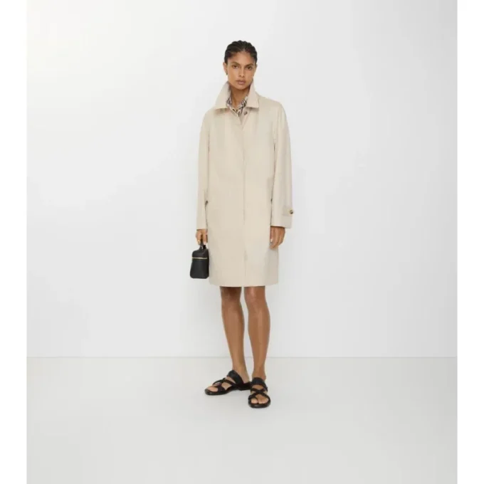 Car Coat de gabardina Tropical Gabardine de largo medio
