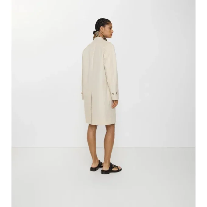 Car Coat de gabardina Tropical Gabardine de largo medio