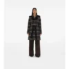 Car Coat de lana reversible de largo medio