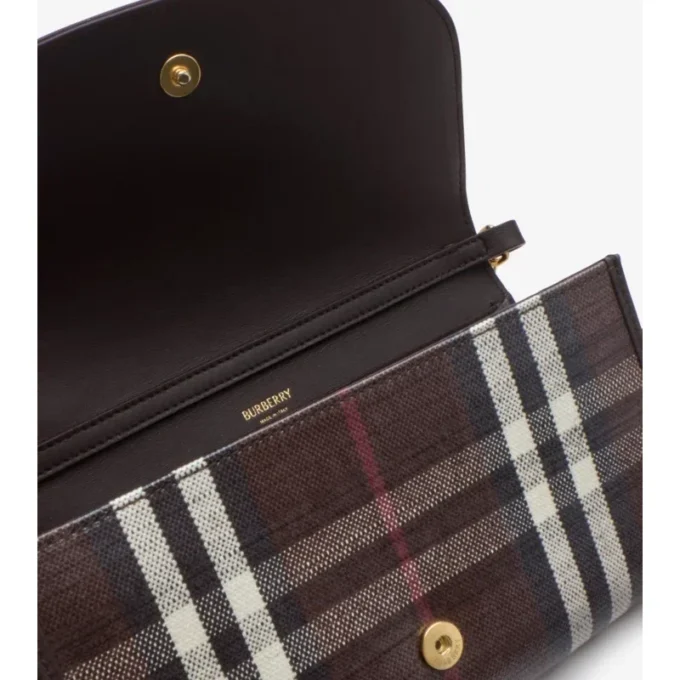 Cartera con correa de cadena Highlands 