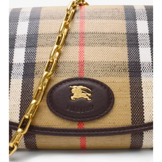 Cartera con correa de cadena Highlands 