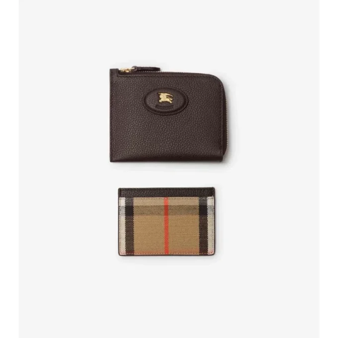 Cartera con cremallera y tarjetero Bloomsbury