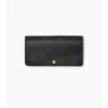 Cartera continental de piel