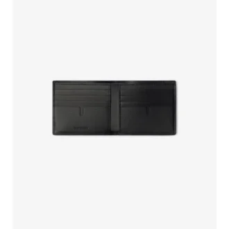 Cartera doble con estampado de cuadros