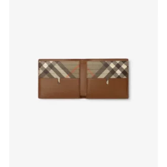 Cartera plegable con estampado Pop Check