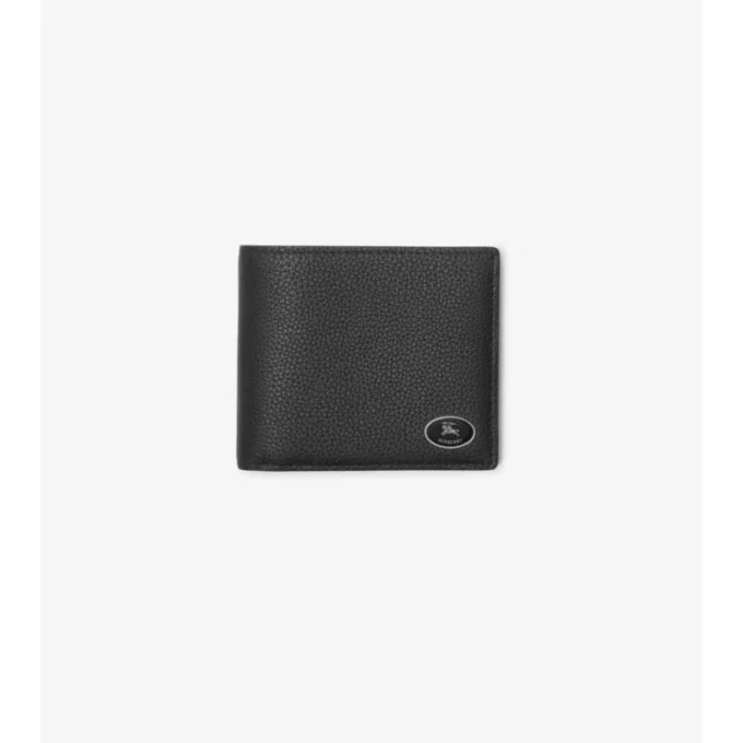 Cartera plegable con sello de caballero 