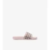 Chanclas con estampado de cuadros