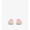 Chanclas con estampado de cuadros