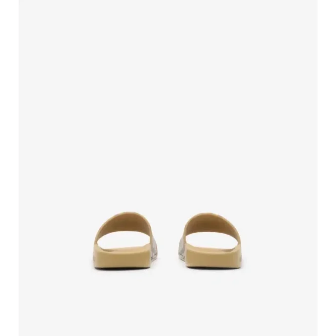 Chanclas con estampado de cuadros