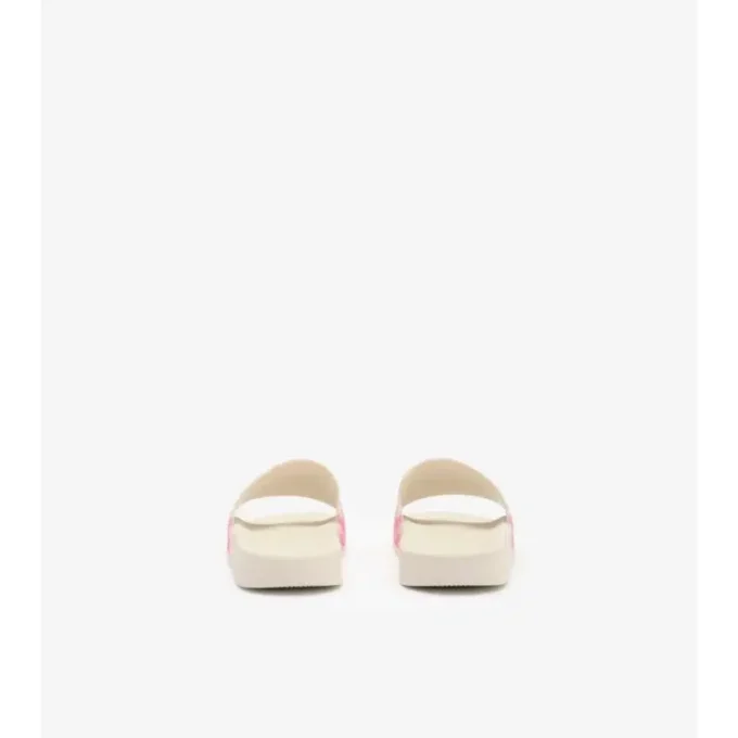 Chanclas con estampado de cuadros