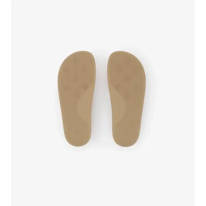 Chanclas con estampado de cuadros