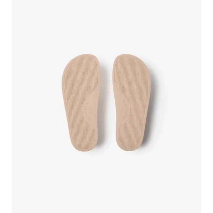 Chanclas con estampado de cuadros