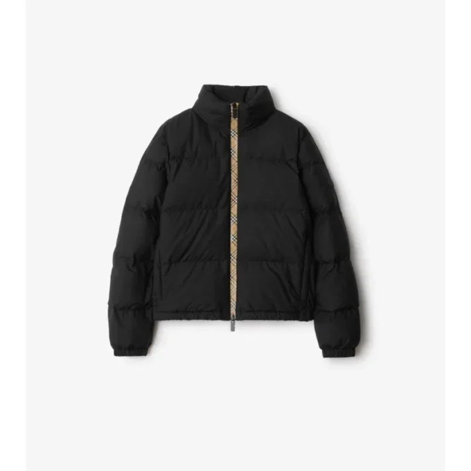 Chaqueta acolchada Ambleside con cinta a cuadros