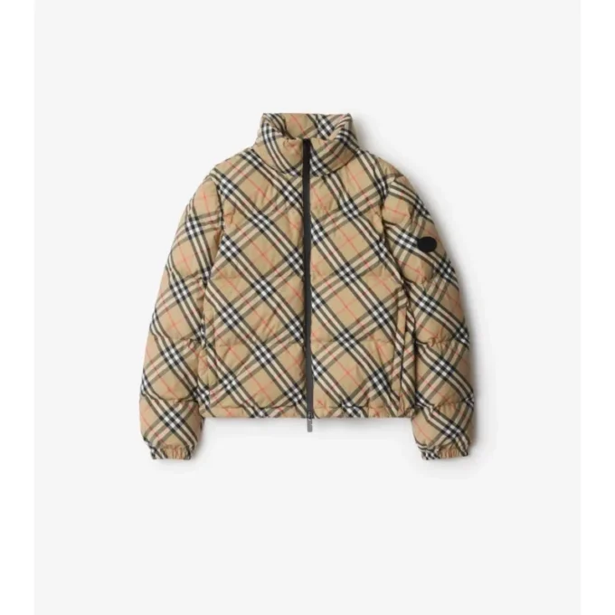Chaqueta acolchada Ambleside con estampado de cuadros