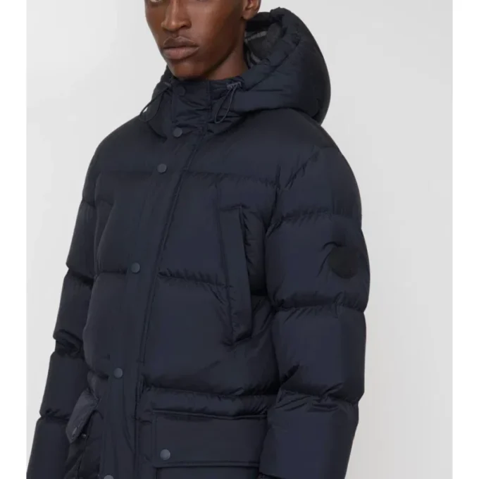 Chaqueta acolchada con capucha