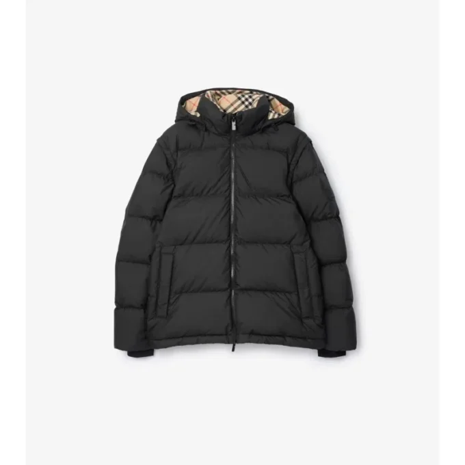 Chaqueta acolchada con mangas desmontables
