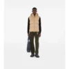 Chaqueta acolchada con mangas desmontables