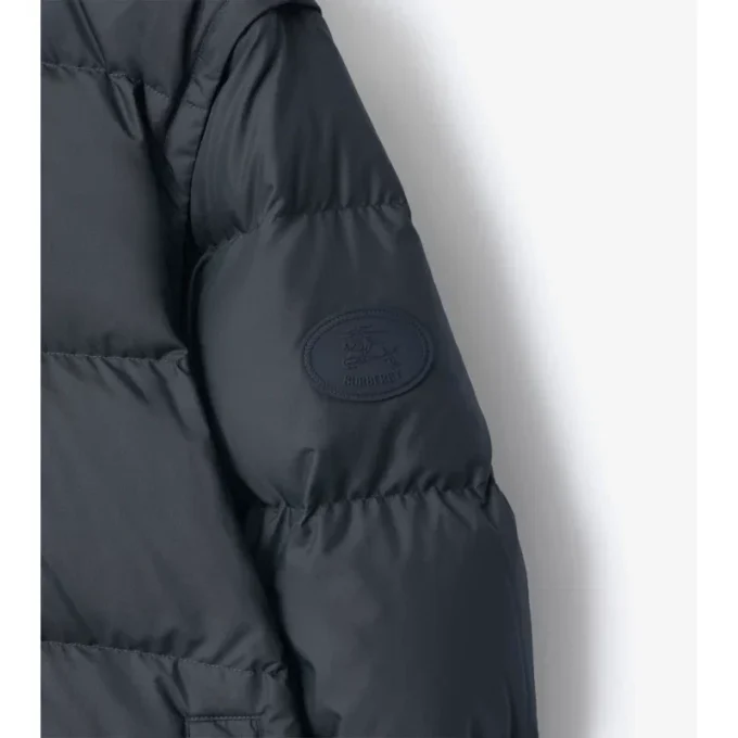 Chaqueta acolchada con mangas desmontables