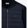 Chaqueta acolchada de nailon y lana