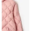 Chaqueta acolchada Delley de nailon con costuras en forma de cuadros