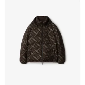 Chaqueta acolchada Snowdon reversible con estampado de cuadros