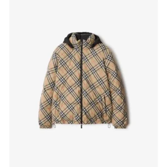 Chaqueta acolchada Snowdon reversible con estampado de cuadros