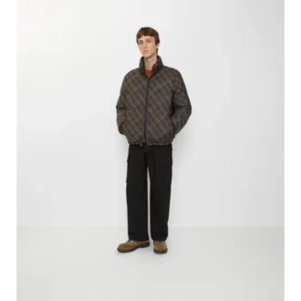 Chaqueta acolchada Snowdon reversible con estampado de cuadros