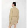 Chaqueta bomber de gabardina acolchada