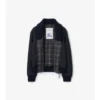 Chaqueta bomber de mezcla de lana