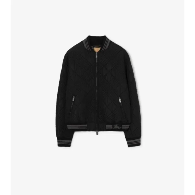 Chaqueta bomber Rakewood con microcuadros
