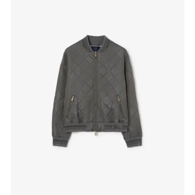 Chaqueta bomber Rakewood con microcuadros