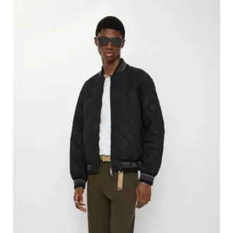 Chaqueta bomber Rakewood con microcuadros