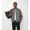 Chaqueta bomber Rakewood con microcuadros