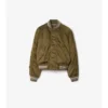 Chaqueta bomber reversible de nailon