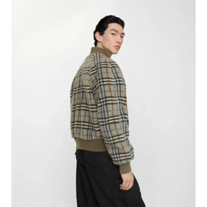 Chaqueta bomber reversible de nailon