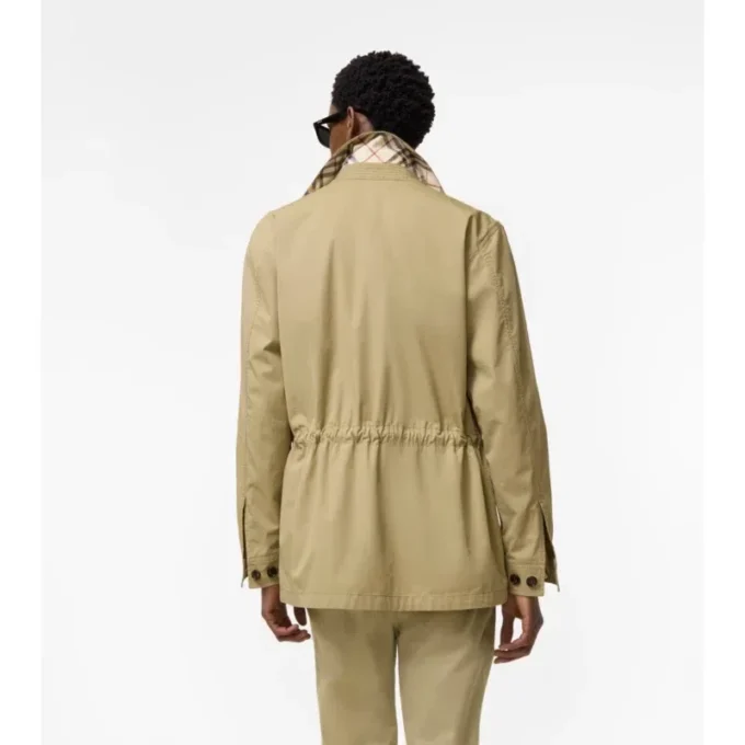 Chaqueta Bradmore de sarga de algodón