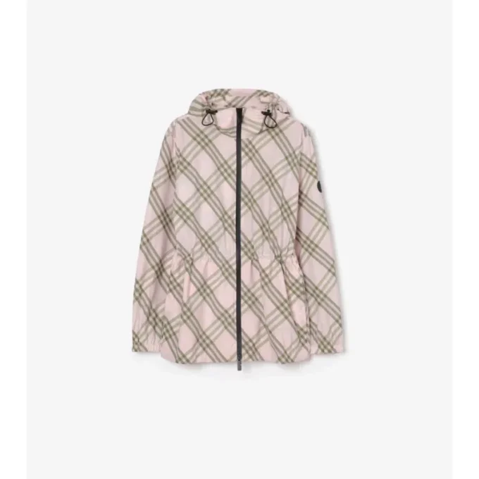 Chaqueta con capucha Check Whitstable