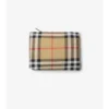 Chaqueta con capucha de nailon a cuadros