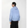 Chaqueta con capucha de nailon con cinta a cuadros