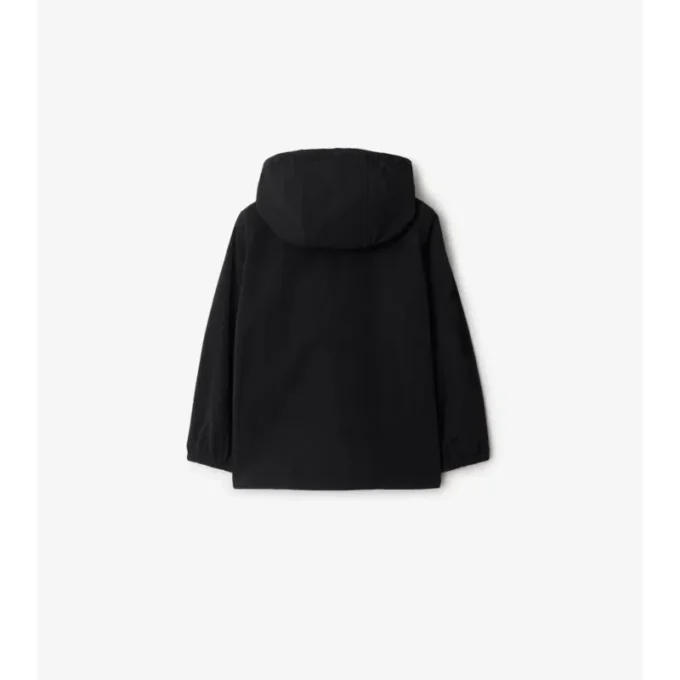 Chaqueta con capucha de nailon EKD