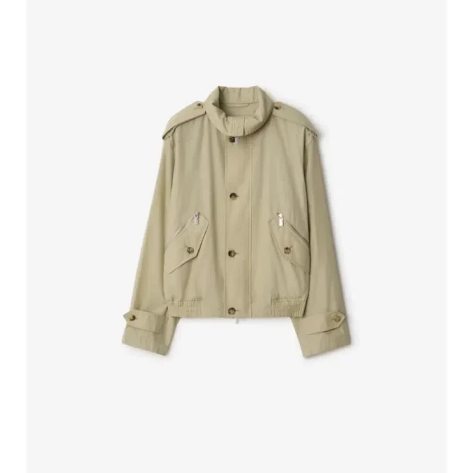 Chaqueta de algodón y nailon