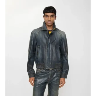 Chaqueta de denim recubierta