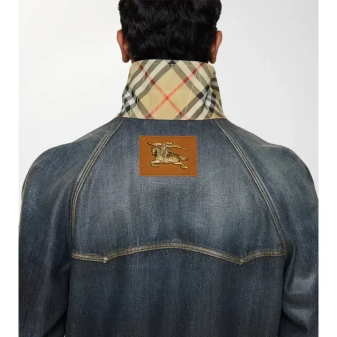 Chaqueta de denim recubierta