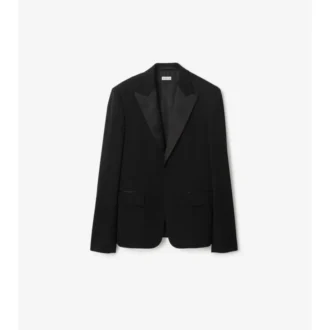 Chaqueta de esmoquin de lana Grain De Poudre