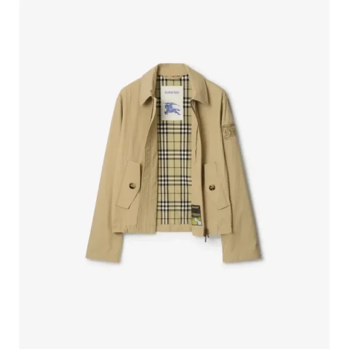 Chaqueta de gabardina