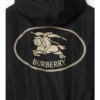 Chaqueta de nailon con estampado de caballero